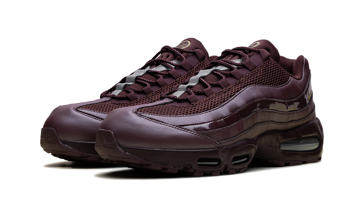 Overkicks - Nike Air Max 95 SE Big Bubble Total 90 Burgundy Crush (IB6830-601) - vista trasera