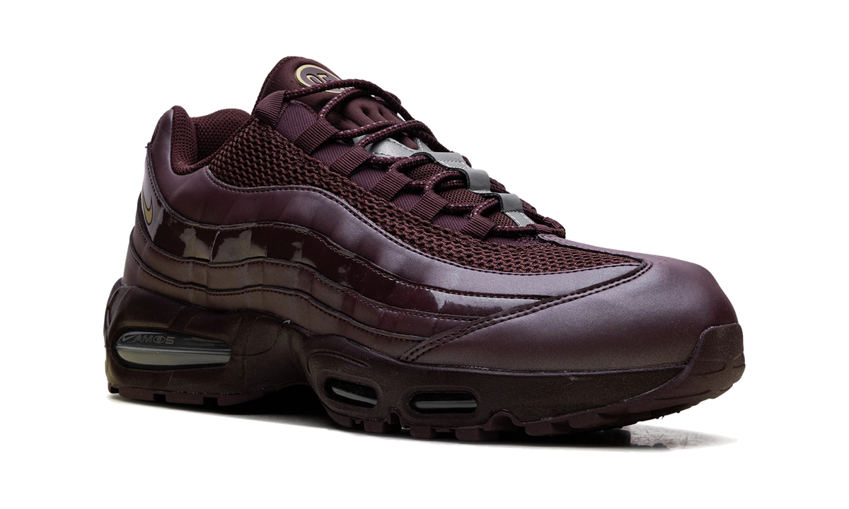 Overkicks - Nike Air Max 95 SE Big Bubble Total 90 Burgundy Crush (IB6830-601) - detalle lateral interior