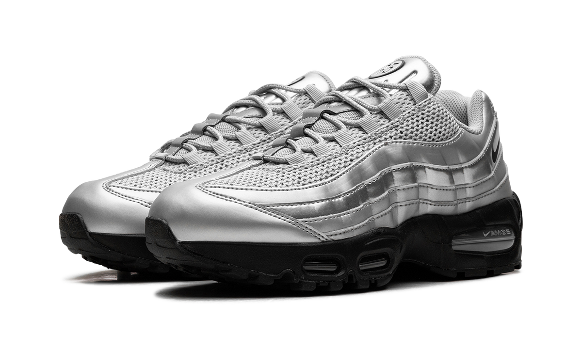 Overkicks - Nike Air Max 95 SE Big Bubble Total 90 Metallic Silver (IB6830-002) - vista trasera