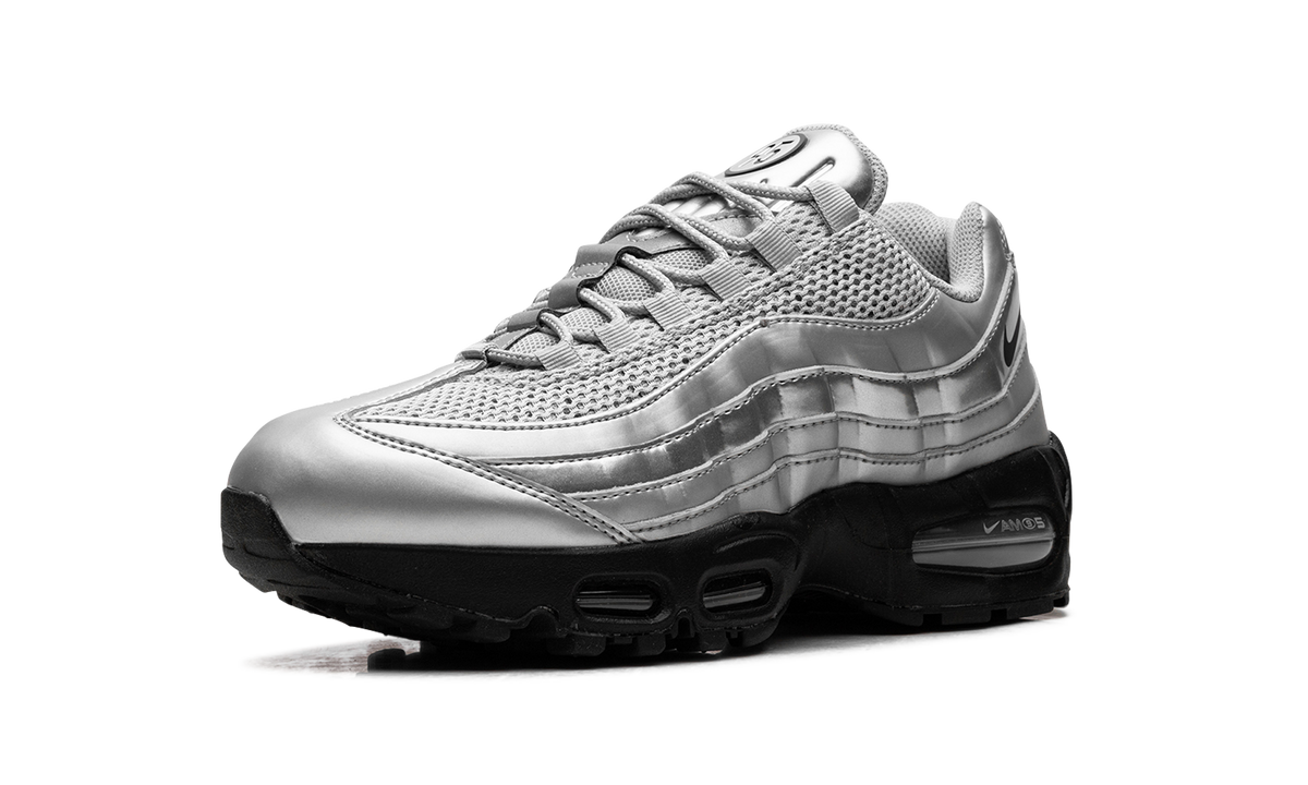 Overkicks - Nike Air Max 95 SE Big Bubble Total 90 Metallic Silver (IB6830-002) - detalle suela