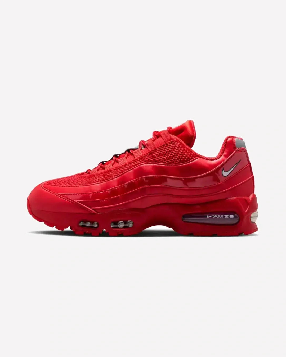 Overkicks - Nike Air Max 95 SE Big Bubble Total 90 University Red (IB6830-602) - vista lateral