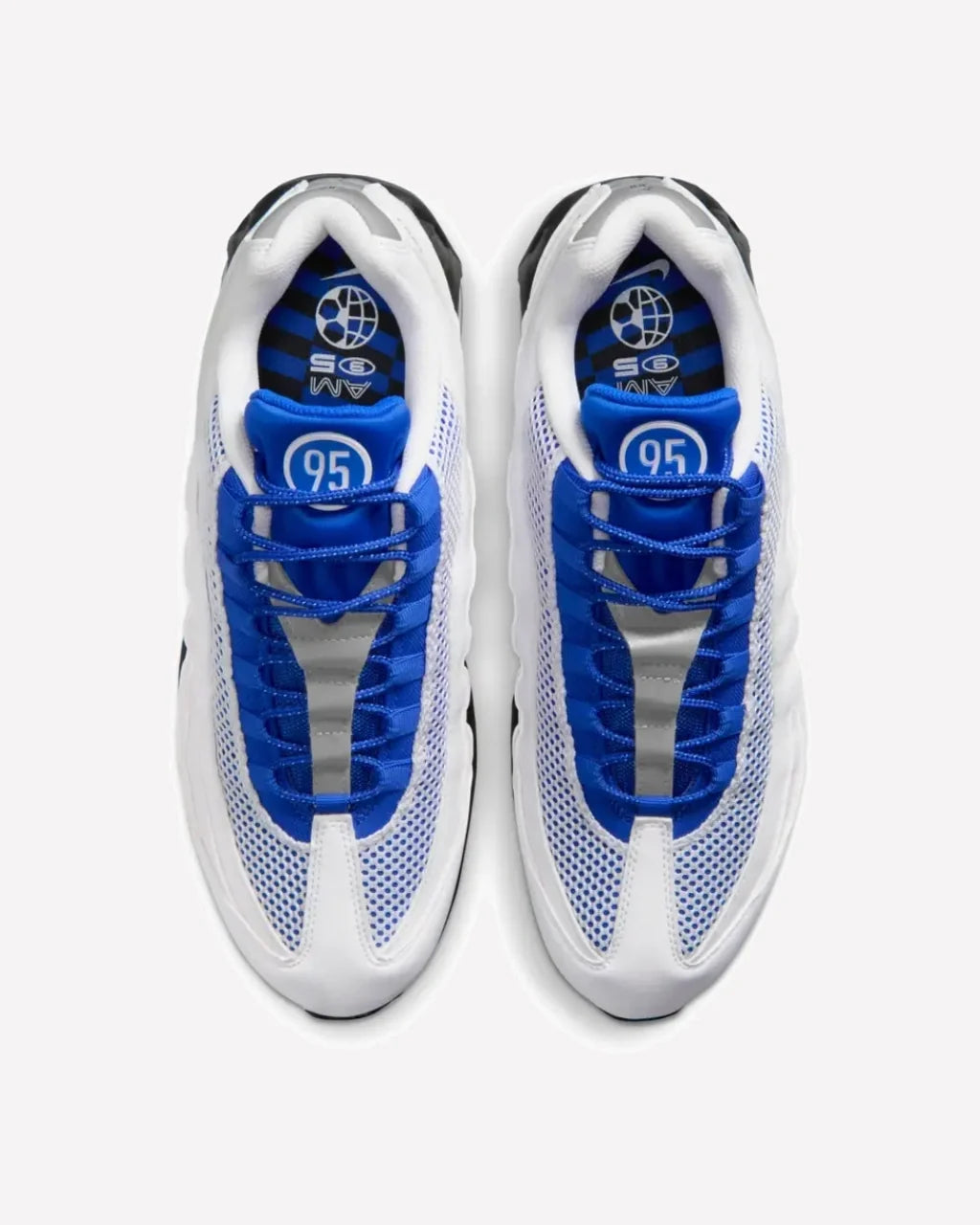 Overkicks - Nike Air Max 95 SE Big Bubble Total 90 White Racer Blue (IB6830-100) - imagen 4