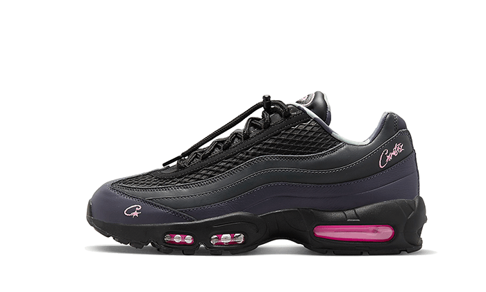 Overkicks - Nike Air Max 95 SP Corteiz Pink Beam (FB2709-001) - vista lateral