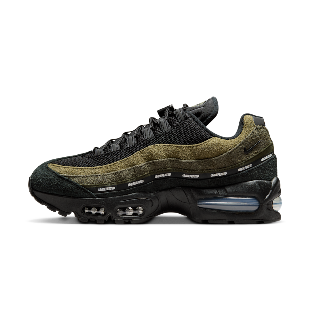 Overkicks - Nike Air Max 95 SP Undefeated Geo La Brea Medium Olive (IB4523-200) - vista lateral