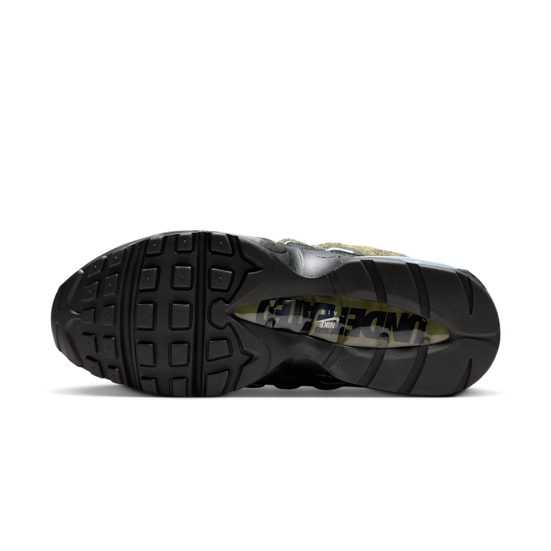 Overkicks - Nike Air Max 95 SP Undefeated Geo La Brea Medium Olive (IB4523-200) - detalle suela