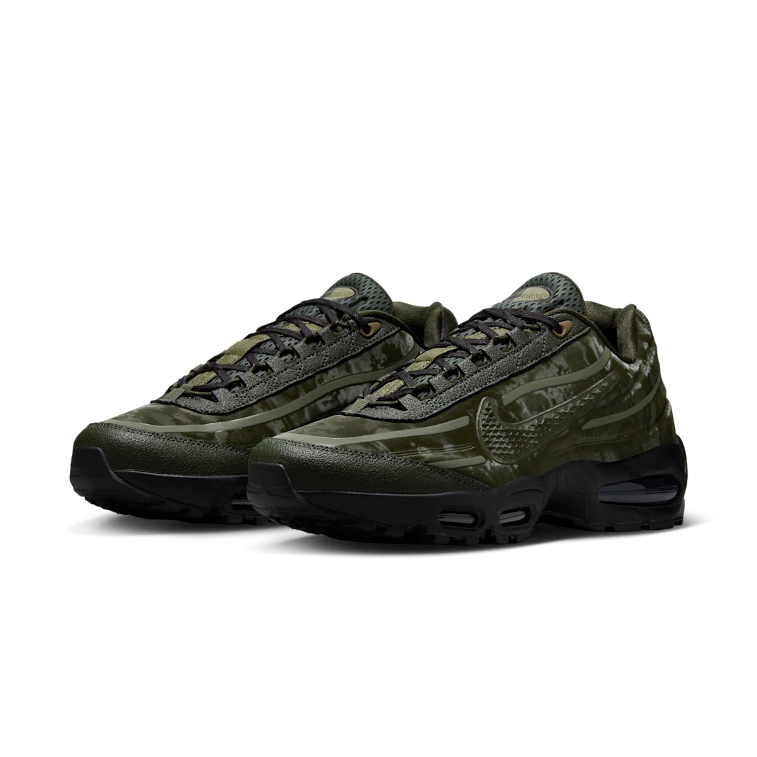 Overkicks - Nike Air Max 95 SP WORKSOUT Olive Black (HQ0263-300) - vista trasera