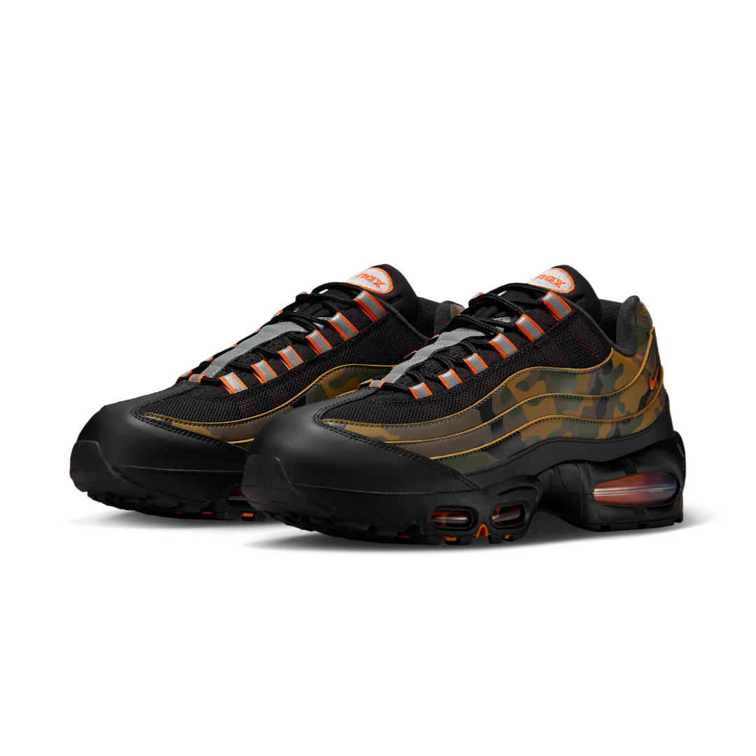 Overkicks - Nike Air Max 95 Safety Orange Camo (HQ1973-001) - vista trasera
