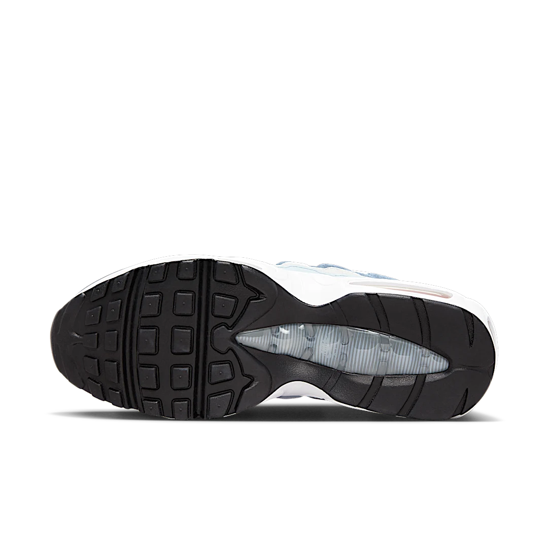 Overkicks - Nike Air Max 95 Vast Grey Red Stardust (DM0011-008) - detalle suela