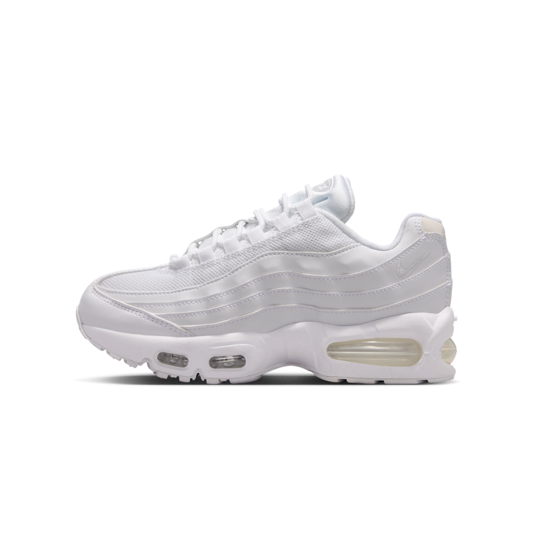 Overkicks - Nike Air Max 95 White Pure Platinum (II4130-100) - vista lateral