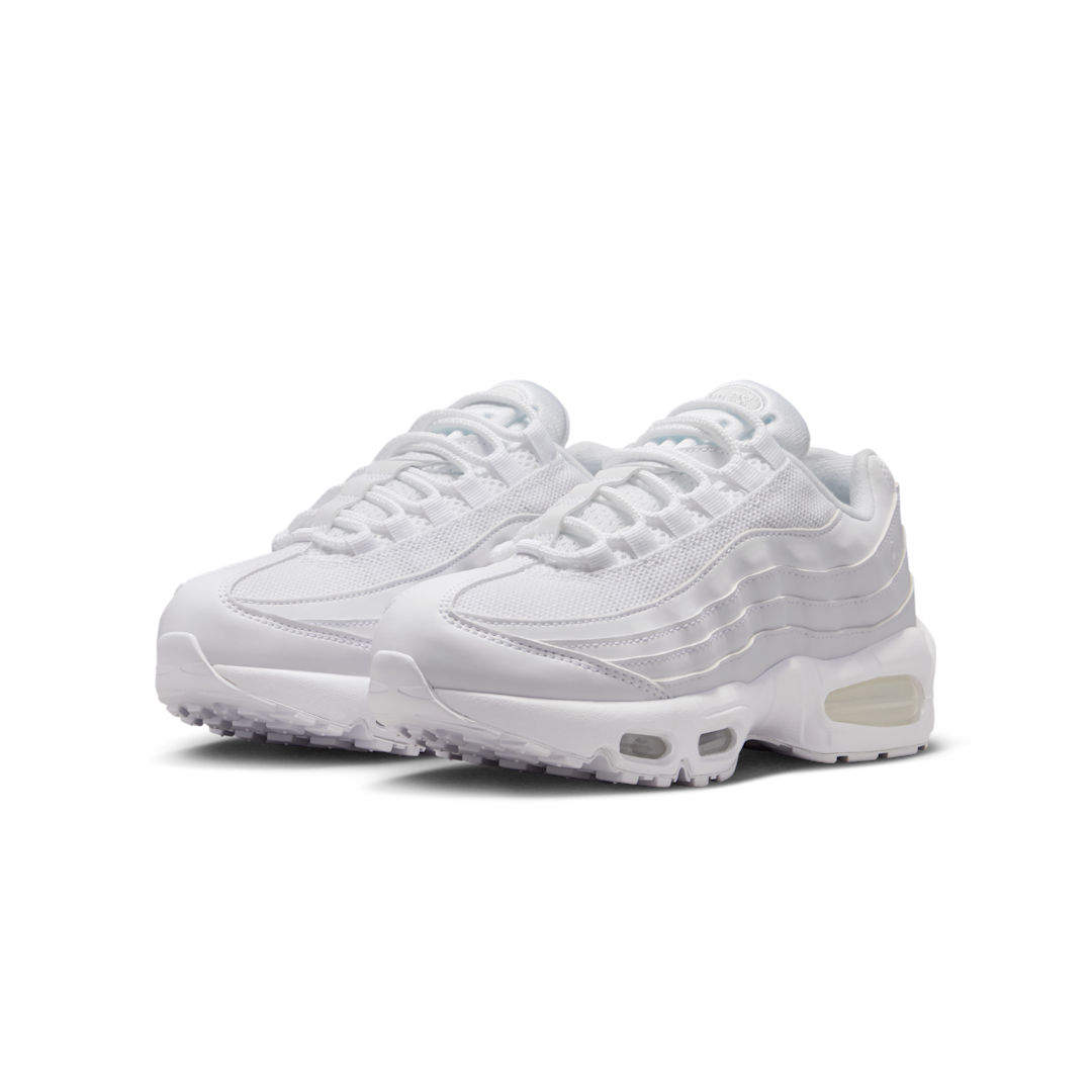 Overkicks - Nike Air Max 95 White Pure Platinum (II4130-100) - vista trasera