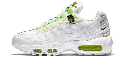 Overkicks - Nike Air Max 95 Worldwide White (CV9030-100) - vista lateral