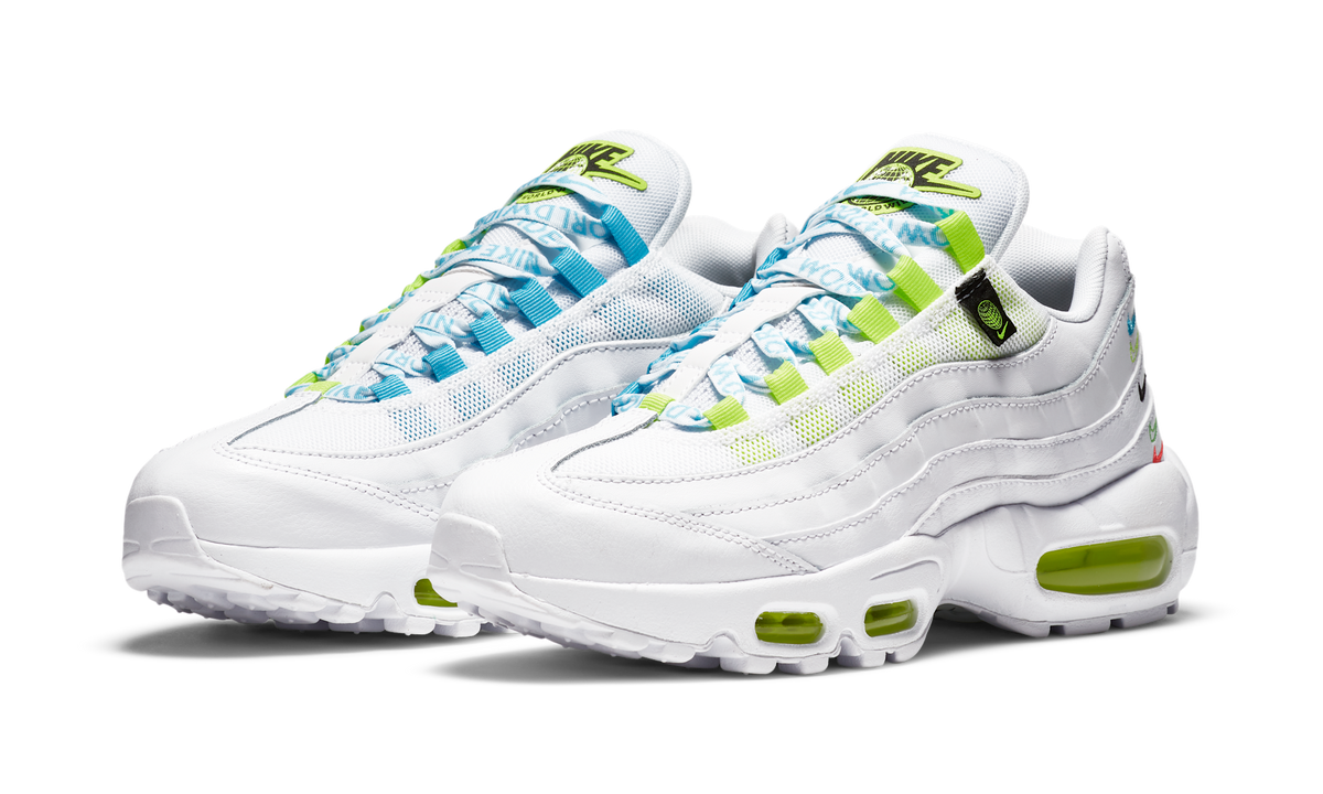 Overkicks - Nike Air Max 95 Worldwide White (CV9030-100) - vista trasera