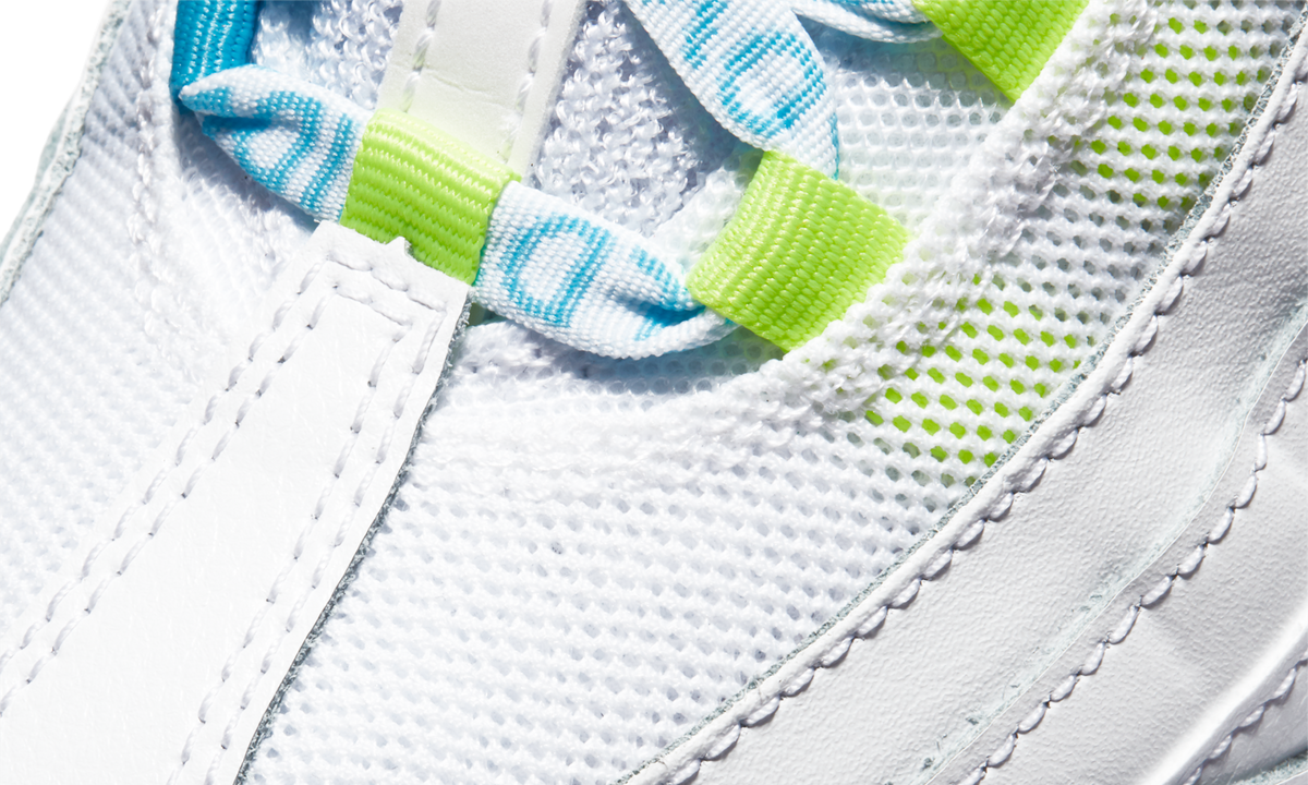 Overkicks - Nike Air Max 95 Worldwide White (CV9030-100) - detalle lateral interior