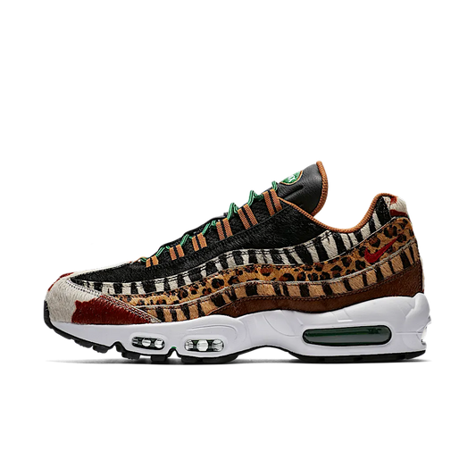 Overkicks - Nike Air Max 95 atmos Animal Pack 2.0 (Animal Print Box) (2018) (AQ0929-200) - vista lateral