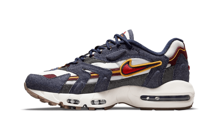 Overkicks - Nike Air Max 96 II Blackened Blue (DJ6742-400) - vista lateral