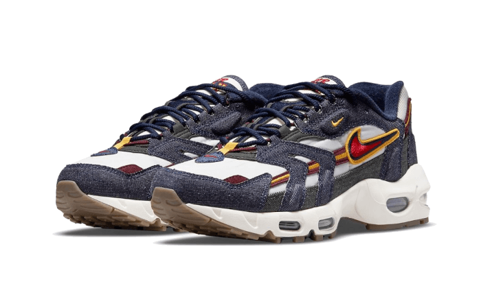 Overkicks - Nike Air Max 96 II Blackened Blue (DJ6742-400) - vista trasera