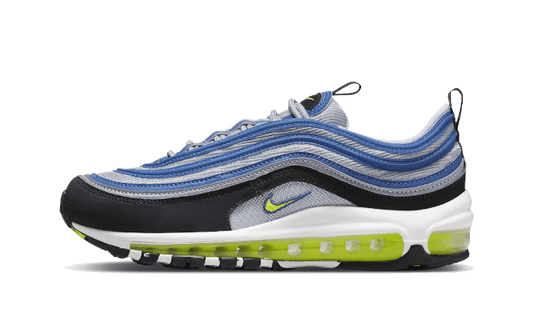 Overkicks - Nike Air Max 97 OG Atlantic Blue Voltage Yellow (DM0028-400) - vista lateral