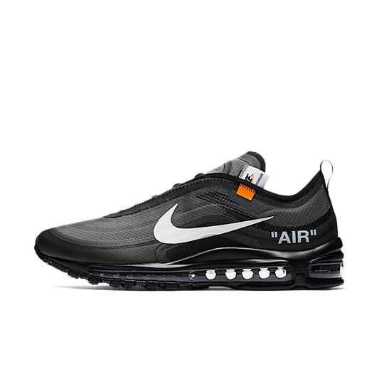 Overkicks - Nike Air Max 97 Off-White Black (AJ4585-001) - vista lateral