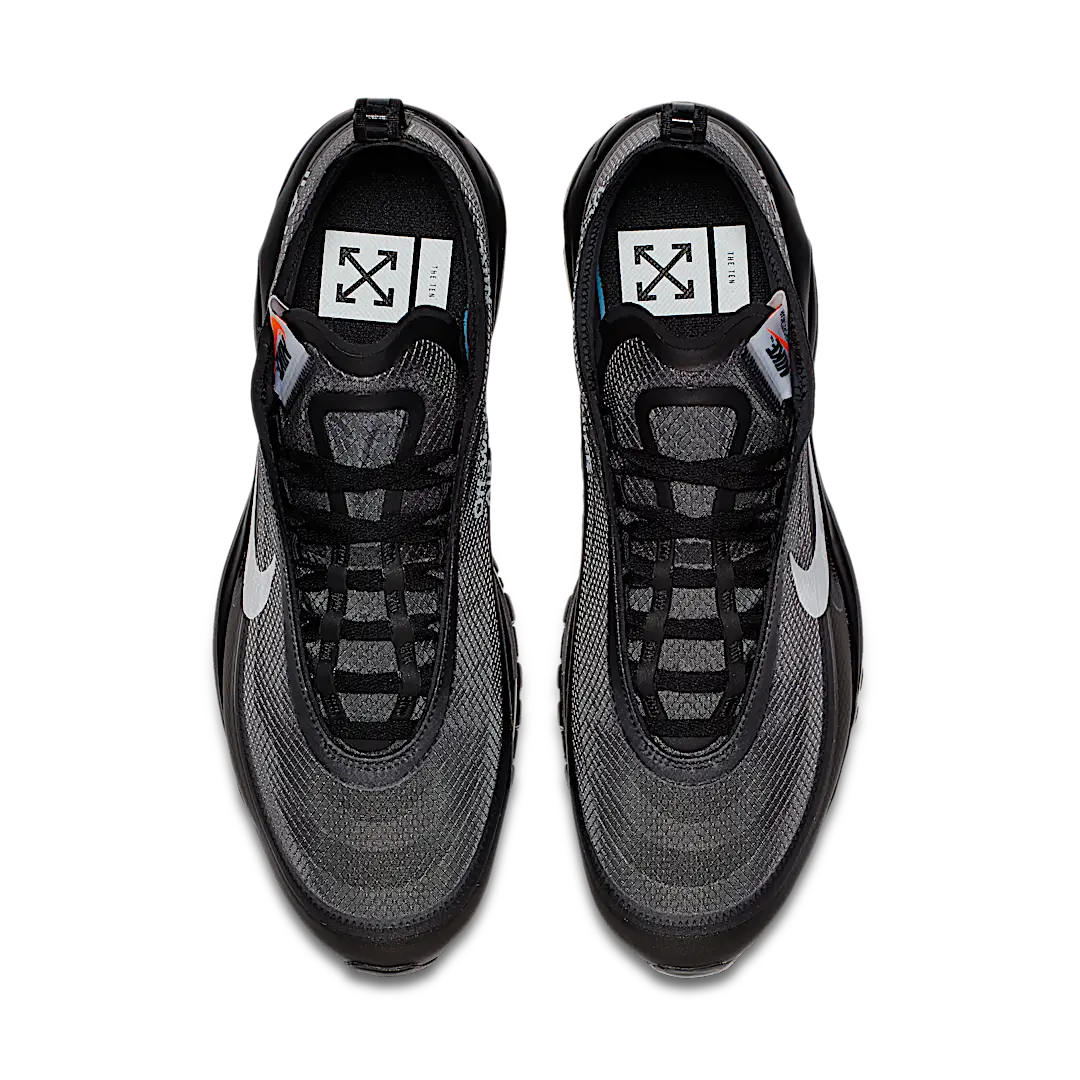 Overkicks - Nike Air Max 97 Off-White Black (AJ4585-001) - par completo