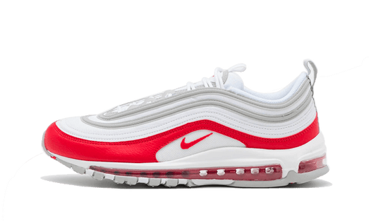 Overkicks - Nike Air Max 97 White University Red (DX8964-100) - vista lateral