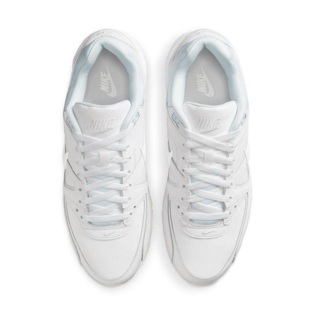 Overkicks - Nike Air Max Command Leather White (749760-102) - par completo