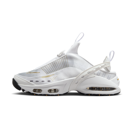 Overkicks - Nike Air Max Craze White Metallic Gold (FZ2089-100) - vista lateral