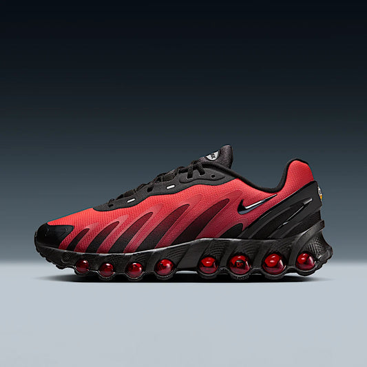 Overkicks - Nike Air Max Dn8 Black Bright Crimson (FQ7860-008) - vista lateral