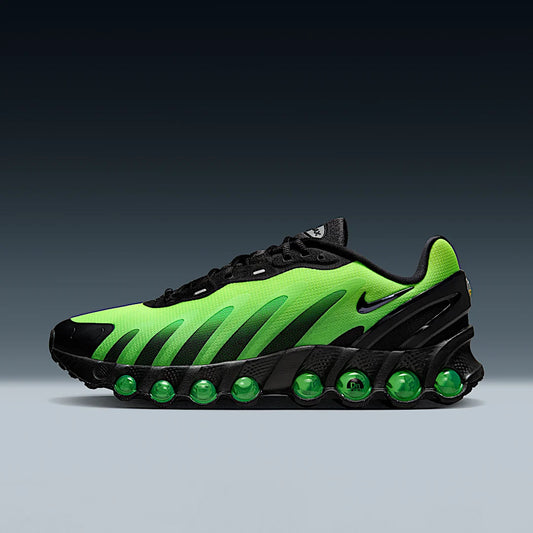 Overkicks - Nike Air Max Dn8 Black Green Strike (HQ4681-010) - vista lateral