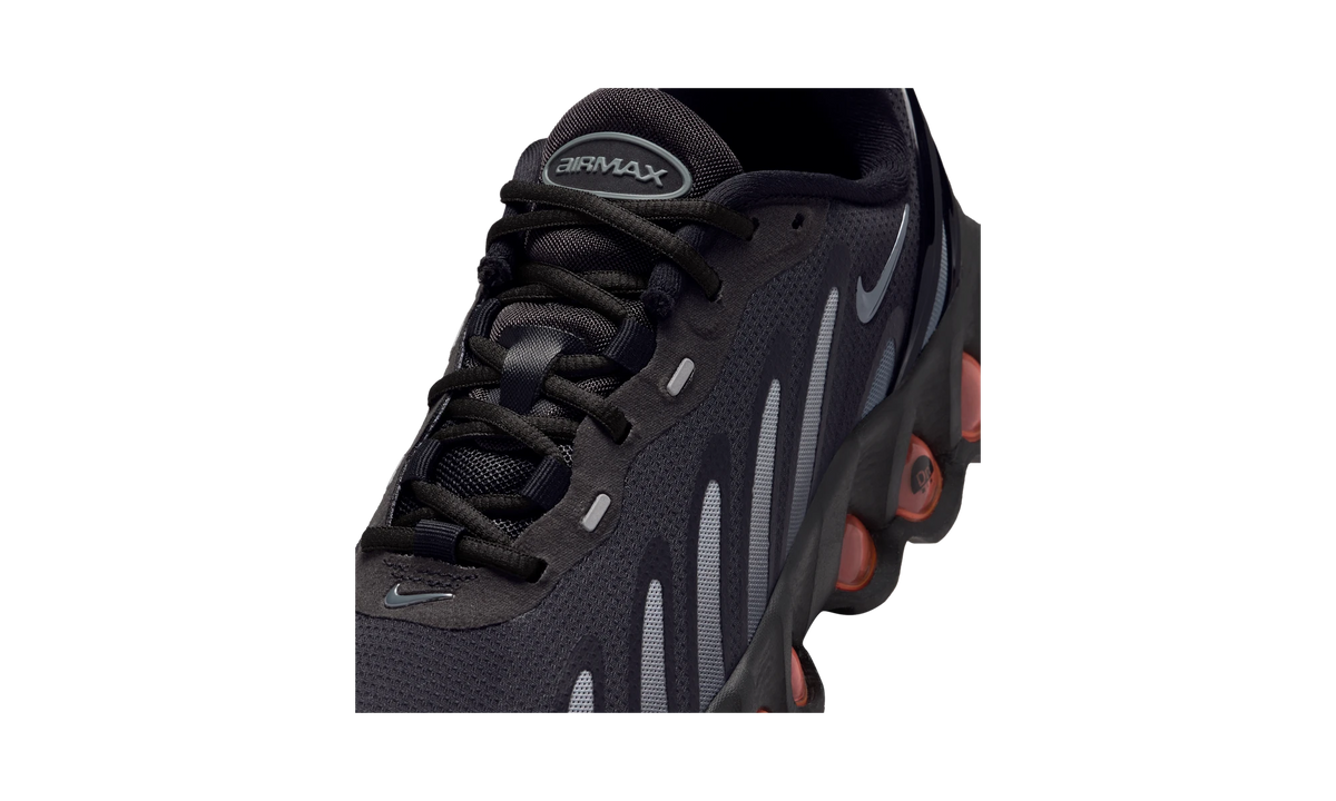 Overkicks - Nike Air Max Dn8 Black Light Smoke Grey Crimson (HF7310-019) - detalle lateral interior