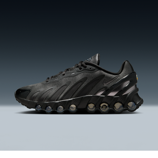 Overkicks - Nike Air Max Dn8 Black Metallic Dark Grey (Womens) (HF5509-002) - vista lateral
