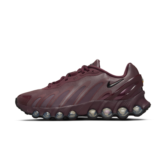 Overkicks - Nike Air Max Dn8 Burgundy Crush (Womens) (HF5509-602) - vista lateral