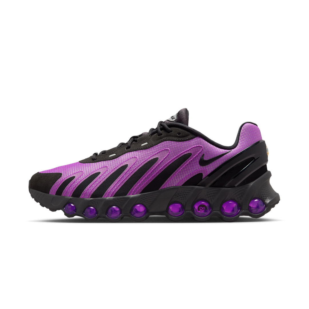 Overkicks - Nike Air Max Dn8 SE Total Orange Black Hyper Violet (HV4525-800) - vista lateral