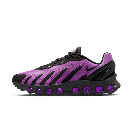 Overkicks - Nike Air Max Dn8 SE Total Orange Black Hyper Violet (HV4525-800) - vista lateral