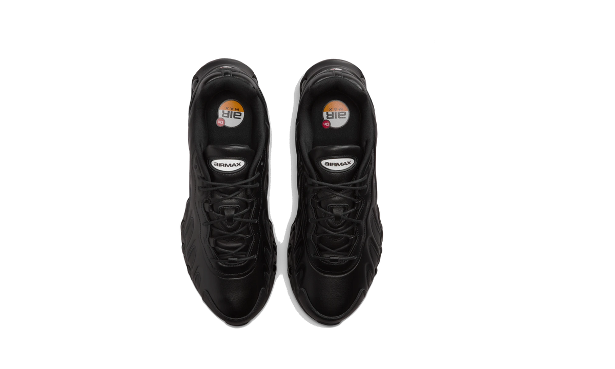 Overkicks - Nike Air Max Dn8 SP Black Leather (II7058-001) - vista superior