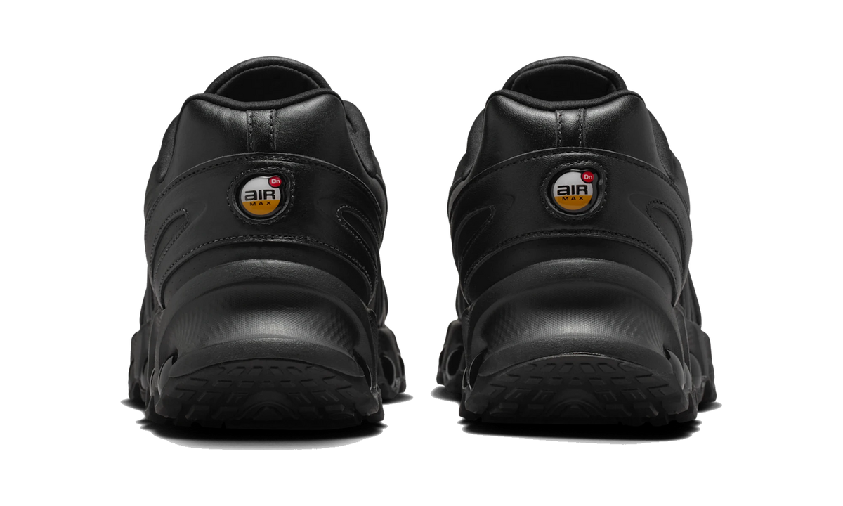 Overkicks - Nike Air Max Dn8 SP Black Leather (II7058-001) - detalle talón