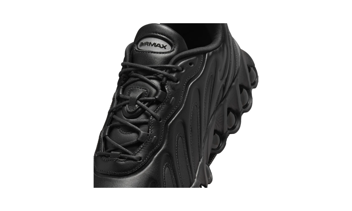 Overkicks - Nike Air Max Dn8 SP Black Leather (II7058-001) - detalle lateral interior