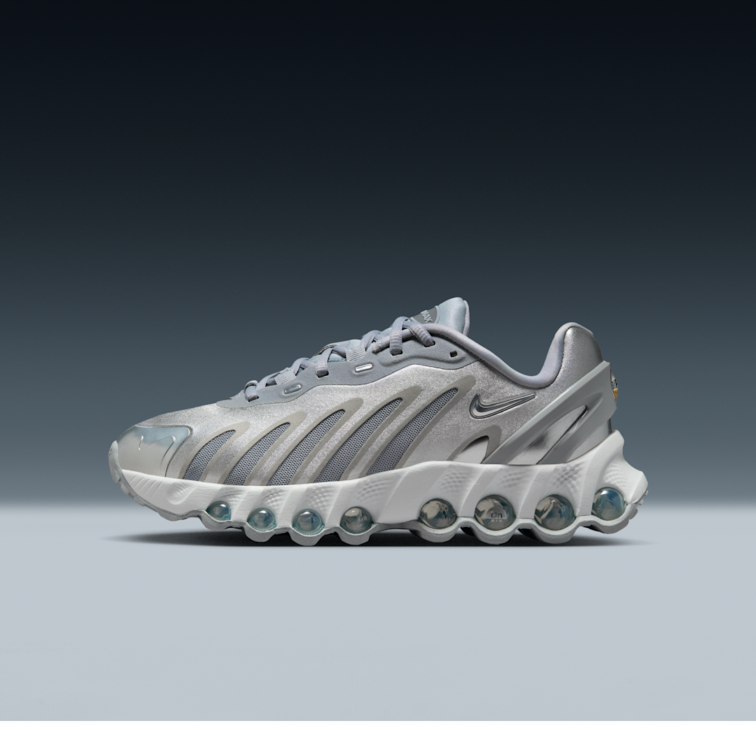 Overkicks - Nike Air Max Dn8 Wolf Grey Metallic Silver (GS) (HF7310-001) - vista lateral