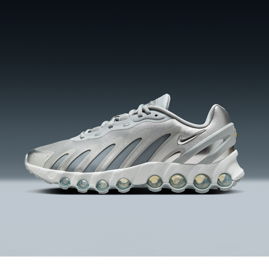 Overkicks - Nike Air Max Dn8 Wolf Grey Metallic Silver (Womens) (HF5509-001) - vista lateral