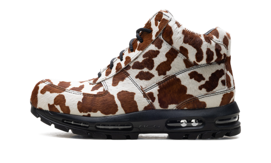 Overkicks - Nike Air Max Goadome Sail Cacao Wow Cow Print Pony Hair (IO4635-100) - vista lateral