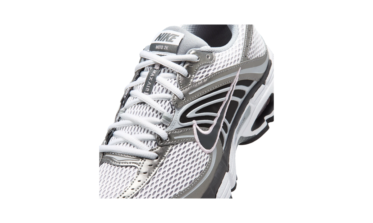 Overkicks - Nike Air Max Moto 2K Smoke Grey Anthracite Pink Foam White (IU7548-070) - detalle lateral interior