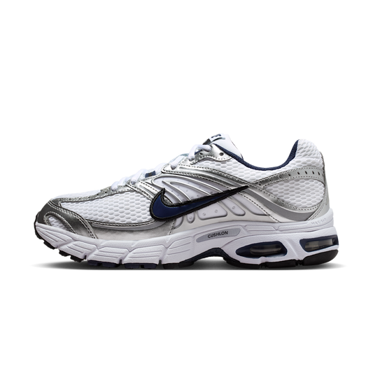 Overkicks - Nike Air Max Moto 2K White Navy Metallic Silver (HQ2056-104) - vista lateral