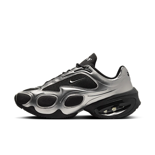 Overkicks - Nike Air Max Muse Black Metallic Silver (FV1920-001) - vista lateral