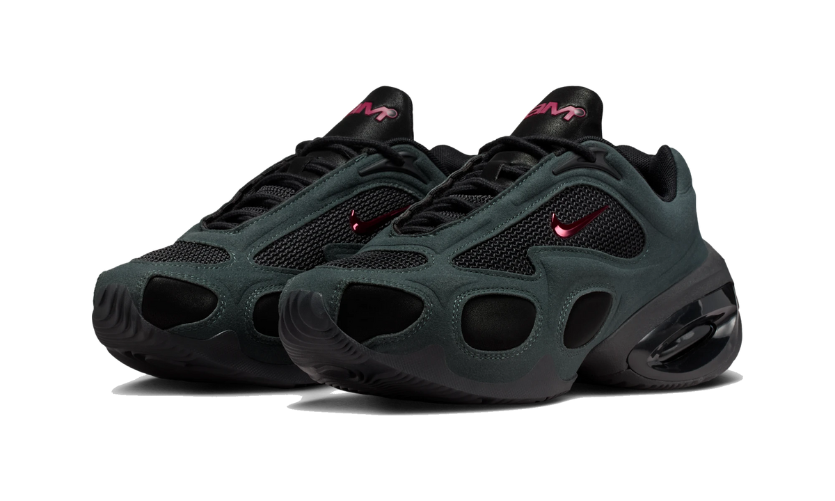 Overkicks - Nike Air Max Muse Black Seaweed Noble Red (IM6023-060) - vista trasera