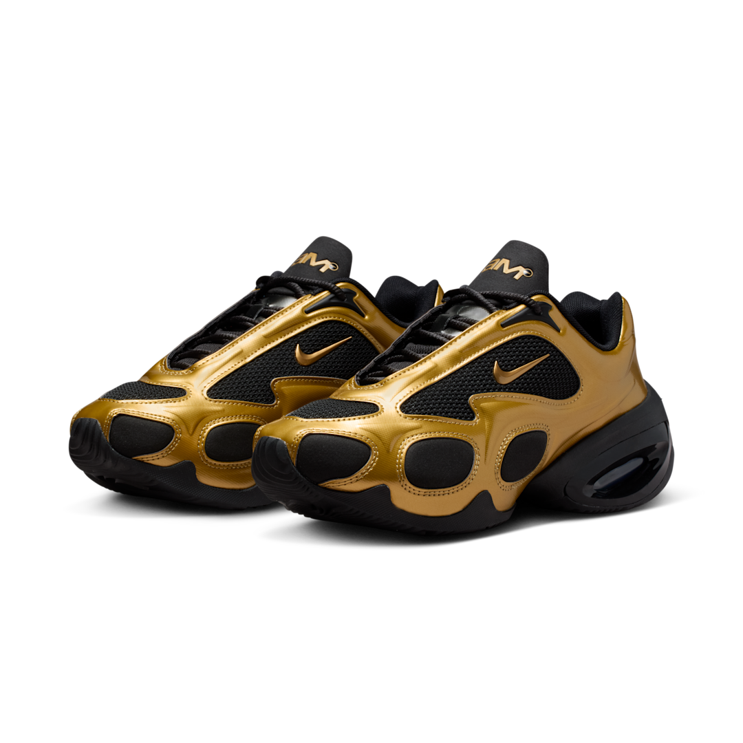 Overkicks - Nike Air Max Muse Metallic Gold Black (FV1920-701) - vista trasera
