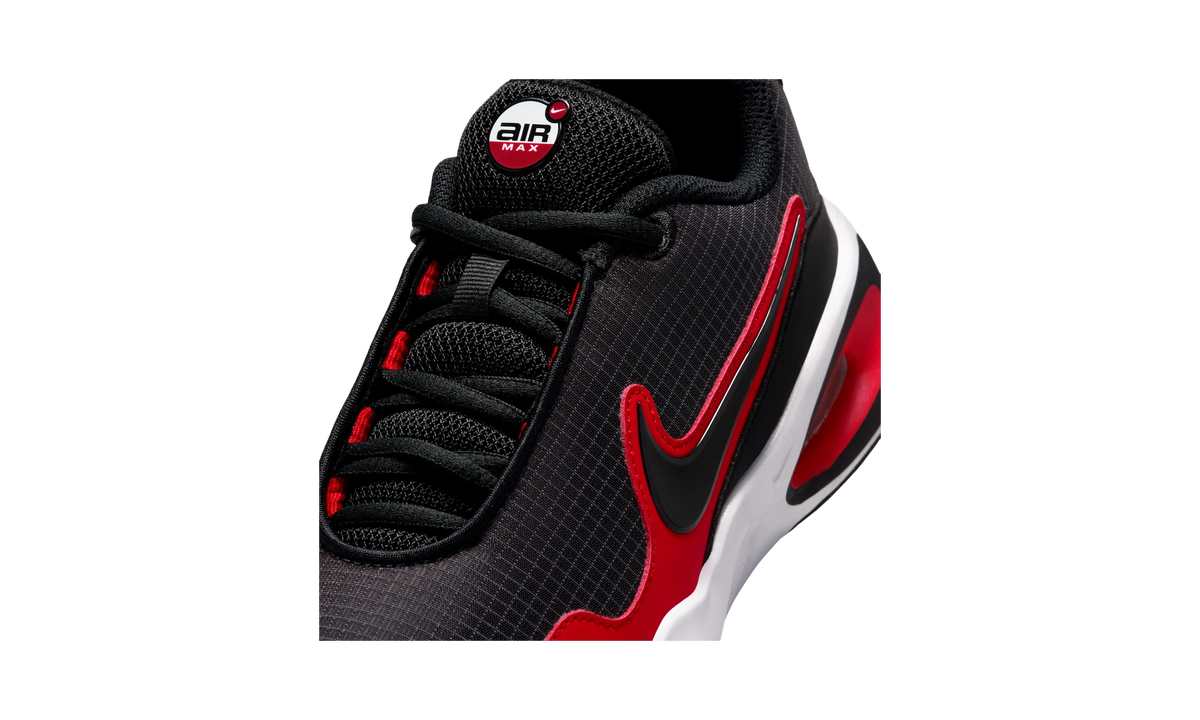 Overkicks - Nike Air Max Nova Anthracite University Red (FN4446-007) - detalle lateral interior