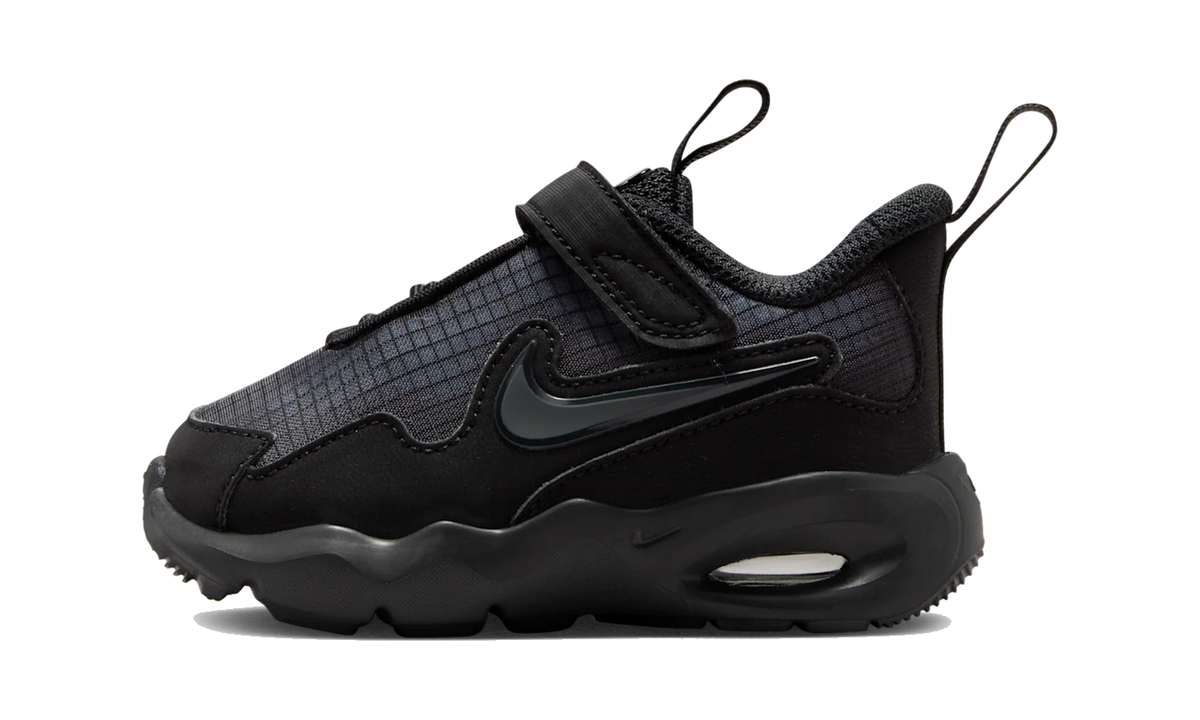 Overkicks - Nike Air Max Nova Black Cool Grey Wolf Grey Anthracite (TD) (FN4461-002) - vista lateral