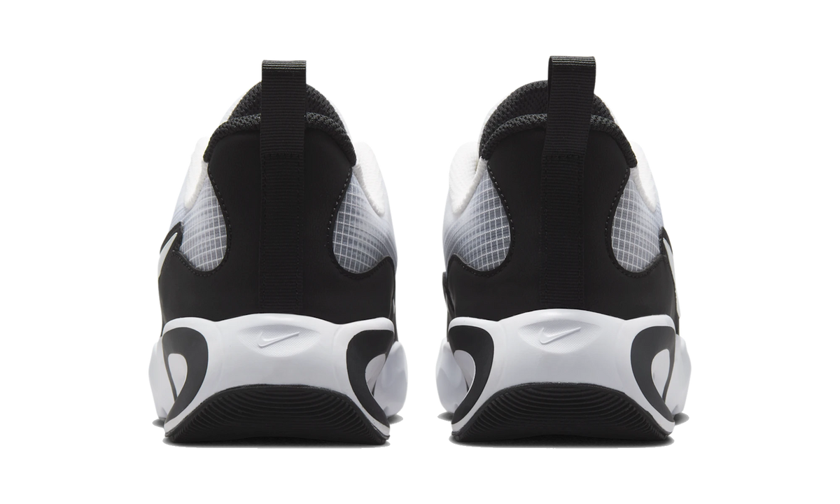Overkicks - Nike Air Max Nova White Black Wolf Grey (FN4446-103) - detalle talón