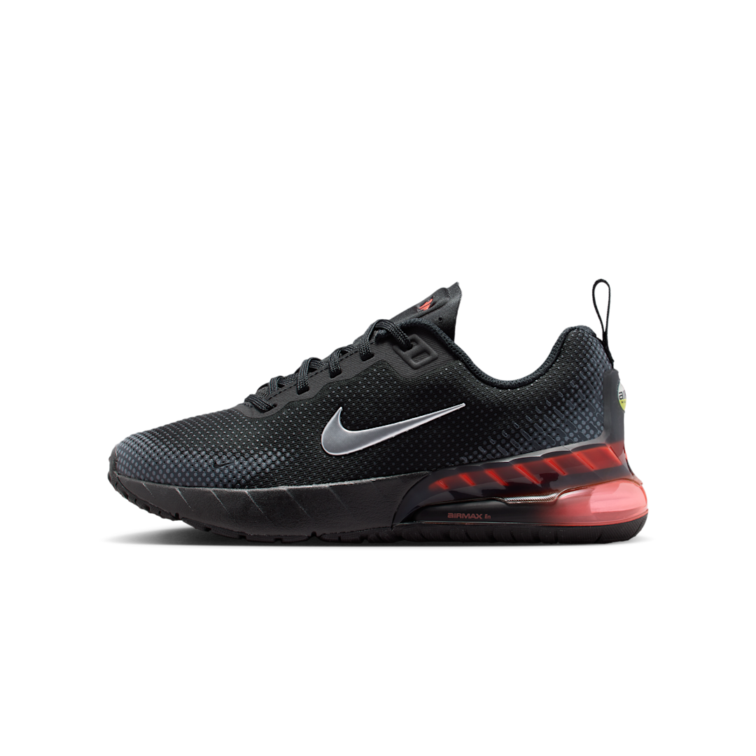 Overkicks - Nike Air Max Phoenix Black Bright Crimson (GS) (HF7052-005) - vista lateral