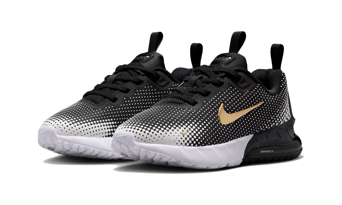 Overkicks - Nike Air Max Phoenix Black White Metallic Gold (PS) (HF7053-007) - imagen 2