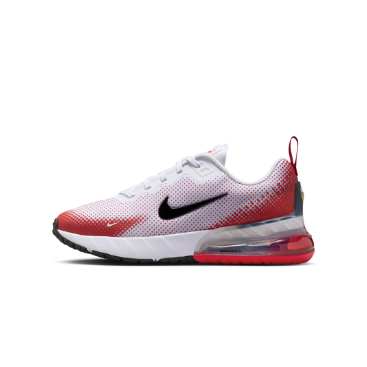 Overkicks - Nike Air Max Phoenix White University Red Black (HF7052-102) - vista lateral